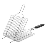 Max Portable Stainless Steel BBQ Barbecue Basket Grilling Net Cooking Fish/Meat