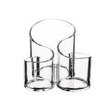 Maxbell Clear Makeup Brush Holder Organizer Multi Purpose Cosmetic Storage Organizer Style A