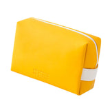 Maxbell Woman Organizer Case PU Leather Portable Storage Pouch Wash Bag Yellow