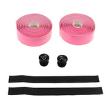 Max Non-slip Bicycles Handlebar Tapes - Road Bike Handle Bar Wrap Bandage Pink