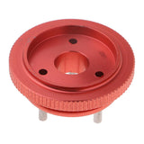 Max Alloy Upgrade Parts 3 Pin Flywheel for HSP 1/8 RC Gas-powered Car Red