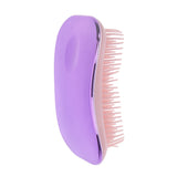 Maxbell Portable Women Detangling Hair Brush Anti-static Scalp Massage Travel Comb Purple