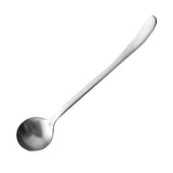 Maxbell 1 Pcs Stainless Steel Spoon with Long Handle  for Coffee Honey Spoon  Round