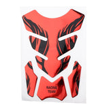 Max 1Set Rubber Fuel Tanks Traction Pads for Suzuki GSXR/GSR 600/750/1000 Red