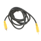 Maxbell 75 Ohm Coaxial RCA AV Audio Video Cable Projector TV Wire Male to Male 1.8M
