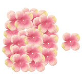Max 500 Pieces Artificial Silk Rose Petals Wedding Flower Pink green