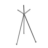 Maxbell Glass Ball Stand Holder Home Decor Sphere Stand for Office Tabletop Gifts Small Argent