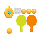 Maxbell Indoor Hanging Table Tennis with Balls for Family School Birthday Gifts yellow