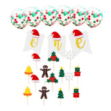 Max Christmas Happy Birthday Happy Birthday 16x Party Decoration for Kids White