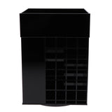 Maxbell Acrylic Rotating Lipstick Organizer Holder Rack Lipgloss Tower Stand 96 Grid