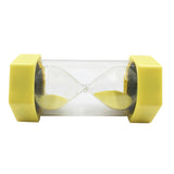 Max Plastic Hourglass Sand Timer Hourglass Sand Clock Timer 1 Minute-Yellow