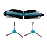 Max Roller Brush Side Brush Replacement Kit For Conga 1290 1390 Vacuum Cleaners