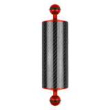 Max Underwater Diving Carbon Fiber Float Arm Ball Buoyancy Extend Bracket Red