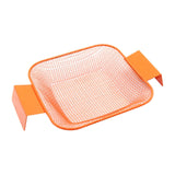 Maxbell Iron Bait Screen Iron Net Sieve Tool Fishing Fish-Shaped Filter Accessories Orange 3mm