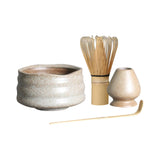 Maxbell Handmade Matcha Set Traditional Tea Ceremony for Tea House Kithen Restaurant Apricot