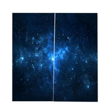 Max 2 Panel Printed Curtain, Thermal Insulated Curtain Drape Sky