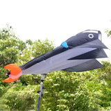Maxbell Black Dolphin Frameless Soft Parafoil Kite for Kids & Adults Park Beach Play