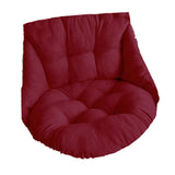Maxbell Hanging Chair Cushion Patio Hanging Egg Chair Pad for Balcony Garden Hammock Red
