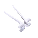 Maxbell Finger Chopsticks for Gamers Snack Clips Gaming Finger Sleeves White