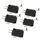 Max 5 Pcs Limit Switch Micro Switch Lever Roller Normally Open Microswitch Long