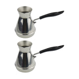 Max Stainless Steel Butter Warmer Coffee Milk Warmer Turkish Coffee Pot 500ml