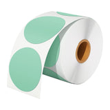 Maxbell Hermals Label Sticker Roll 5cm Adhesive Envelope Seal for Kitchen Wedding green