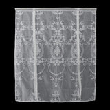 Max Splendidly Embroidery Roman Short Curtain for Bedroom/Livingroom 120x140cm - Aladdin Shoppers