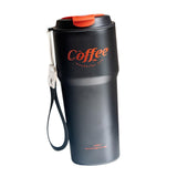 Maxbell 620ml Vacuum Insulated Mug Camping Stainless Steel Travel Thermal Black