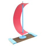 Maxbell DIY Sailboat Model Scientific Experiment Model Kit Educational Toy