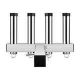 Maxbell Hitch Mount Rod Holder Portable Fishing Pole Storage Rack for Ship Car Truck