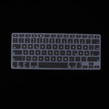 Max German Phonetic Keyboard Protective Film for 13/15inch Macbook   black