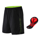 Maxbell Cycling Baggy Padded Shorts Riding Loose Fit Bicycle Short Half Pants M