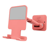 Maxbell Cell Phone Holder Accessories Cellphone Stand Angle Adjustable for Wall Pink