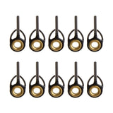 Max Spinning Sturdy Rod Guides Wear-resistant Tip Rings Eyes Pole Repair Kit