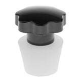 Max Maxb Silicone plug with handle for pipe sealing w/ Black Bakelite handle 9