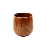 Maxbell Japanese Wooden Tea Cup Coffee Mug Handmade Mugs Handle Drinkware Beer Party Decor