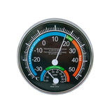 Maxbell Humidity Temperature Meter Gauge Instrumentation for Restaurant Garden Black