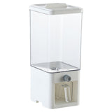 Maxbell Rice Dispenser Food Dispenser Cereal Dispenser Bucket for Countertop Pantry White