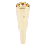 Max High Quality Trumpet Mouthpiece 5C for Trumpet Parts Accessories Golden