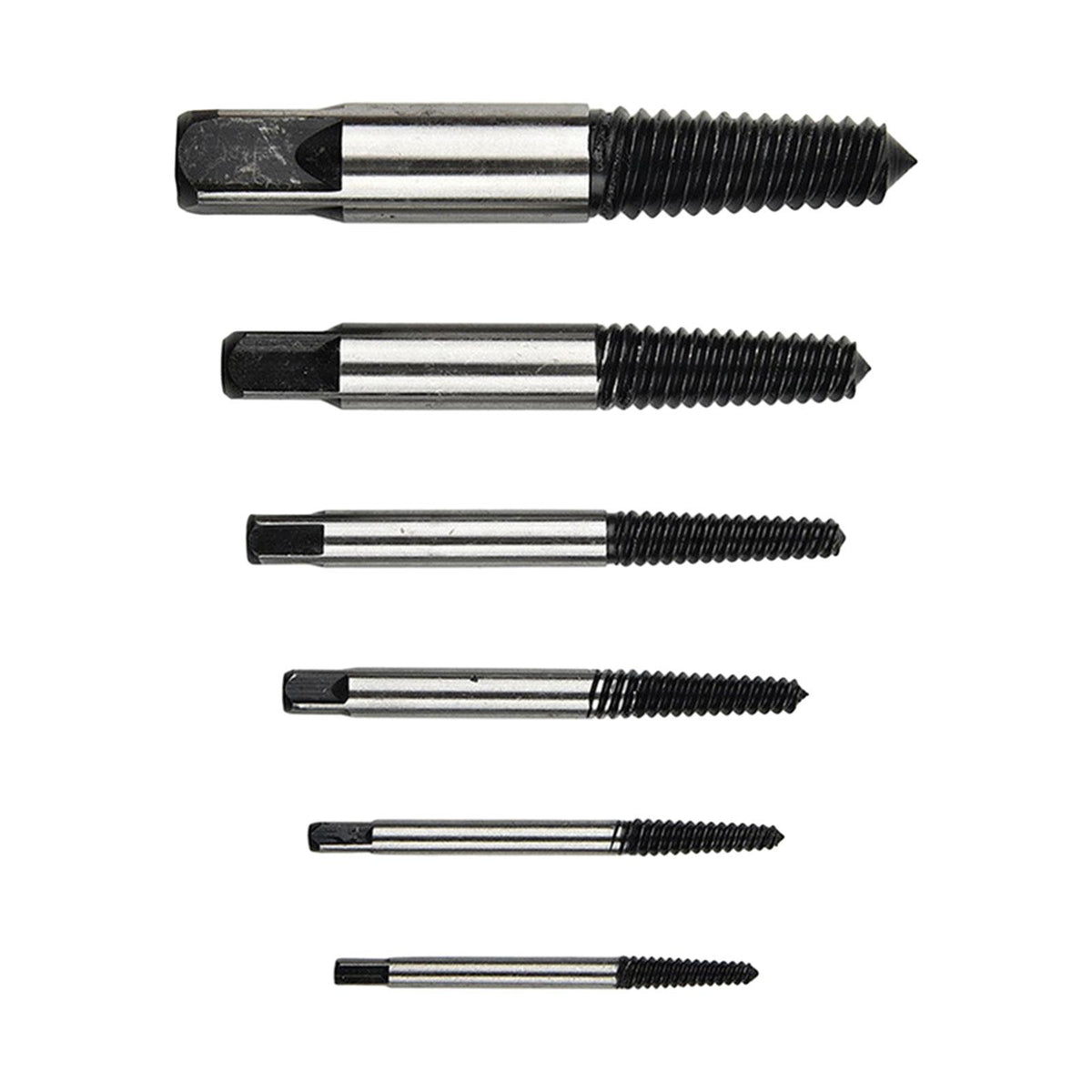 Maxbell 6Pcs Screw Extractor Set Multiuse Portable for Industrial Screw Bolt Removal
