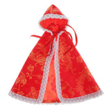 Maxbell BJD Dolls Cloak for 1/6 Blythe Doll Dress Up Outfits Accessories Red