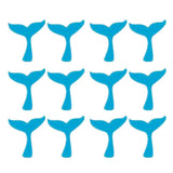 Max 12Pack Shiny Mermaid Paper Stickers Bottle Cup Label Decal Party Favor