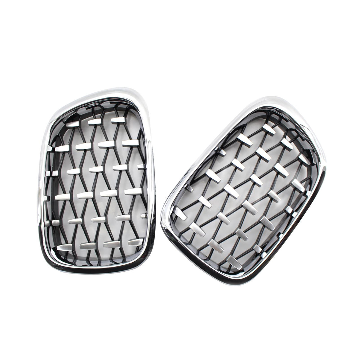 Maxbell 2 Pieces Front Kidney Grille 51137005838 for BMW 5 Series E39 528i 530D Electroplating