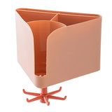 Maxbell Kitchen Utensils Chopsticks Holder Drainable for Kitchen Tableware Household Pink