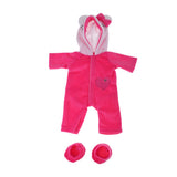 Max Plush Doll Hoodies Romper Jumpsuits For 18inch Girl Doll Rosy Cat