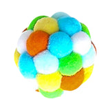 Maxbell Cat Toy Balls with Bells Soft Indoor Cats Kitty Kitten Interactive Cat Toys Orange Green Blue