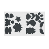 Maxbell Down Jacket Repair Patches Clothing Repair Patch Fabric Patch for Clothes 21pcs Gray