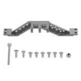 Maxbell For SCX10 RC Crawler Car Servo Mount Rear Axle Reinforcement Mount Titanium