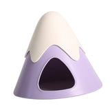 Maxbell Pet Hideout Hut Cave Bed Hamsters House for Rabbit Hamsters Hedgehog violet
