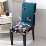 Maxbell Dining Room Chair Cover Seat Protector Banquet Chair Slipcover Style_7